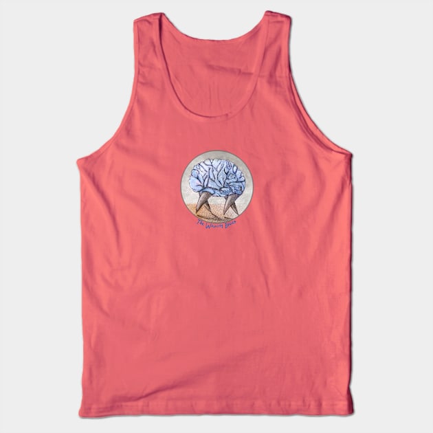 The Walking Blues Brain Tank Top by LisaSnellings